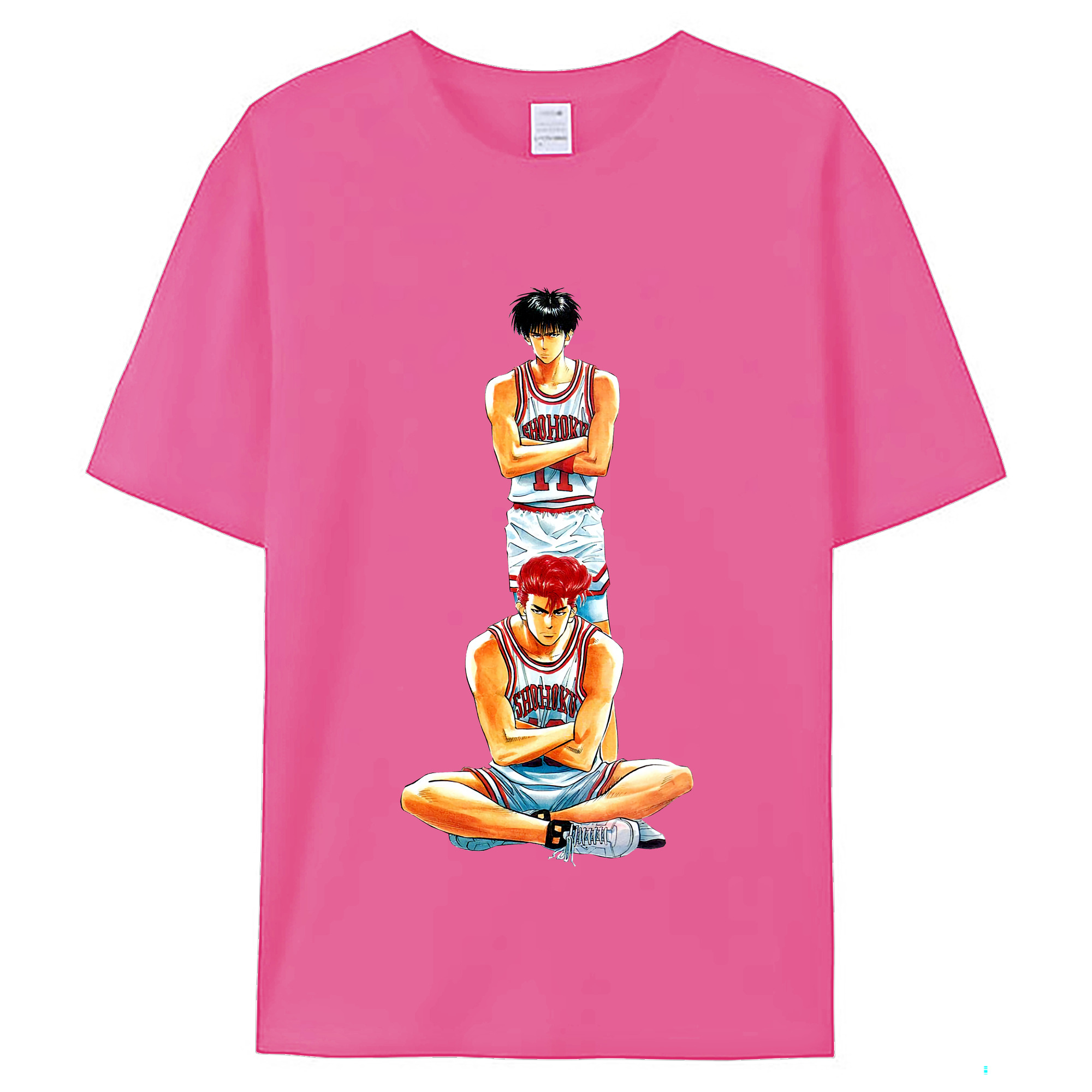 （画像用） SLAM DUNK／スラムダンク レディースカジュアルプリントTシャツ（綿100％）